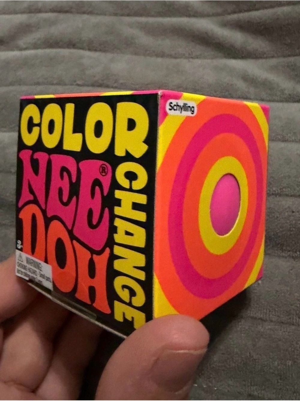 Pink color change needoh